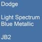 Preview: Dodge, Light Spectrum Blue Metallic, JB2.